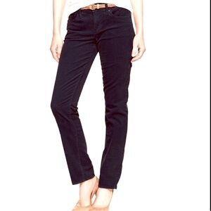 GAP CORDUROY STRETCH REAL STRAIGHT PANT - 29 W 31” INSEAM